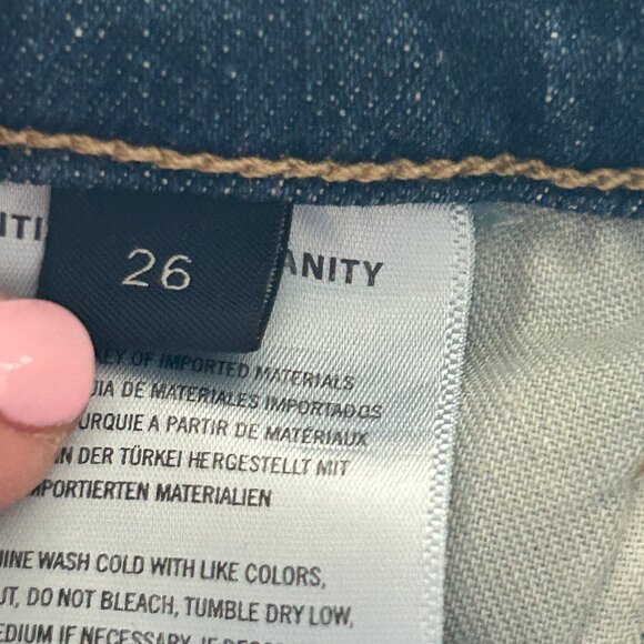 Citizens of Humanity EMERSON Button-Fly Crop Slim Boyfriend Jeans Size 26 ~ EUC - Picture 9 of 14